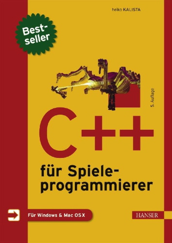 Buchcover und Innenansicht für das Buch: C++ für Spieleprogrammierer