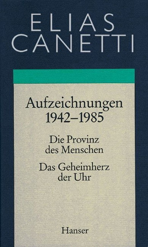 Buchcover und Innenansicht für das Buch: Gesammelte Werke 04. Aufzeichnungen 1942 - 1985