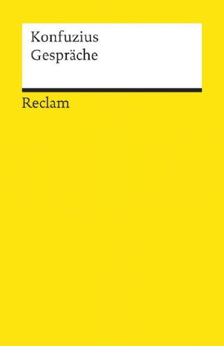 Buchcover und Innenansicht für das Buch: Gespräche ( Lun-Yu)
