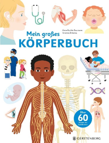 Buchcover und Innenansicht für das Buch: Mein großes Körperbuch