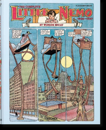 Buchcover und Innenansicht für das Buch: Winsor McCay. The Complete Little Nemo