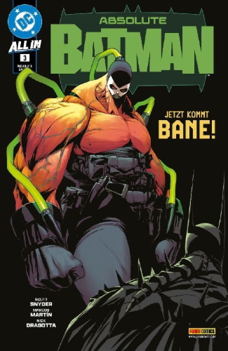 Buchcover und Innenansicht für das Buch: Absolute Batman #7-#9