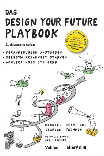Buchcover und Innenansicht für das Buch: Das Design your Future Playbook