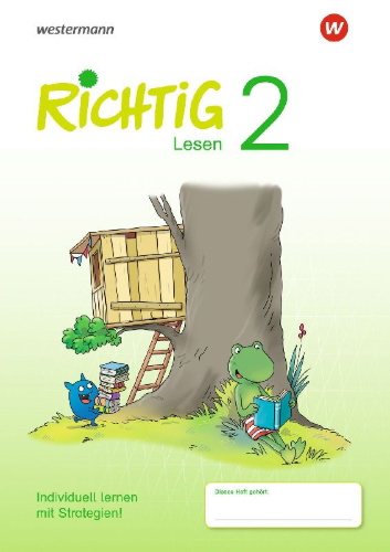 Buchcover und Innenansicht für das Buch: RICHTIG Lesen 2 Übungsheft