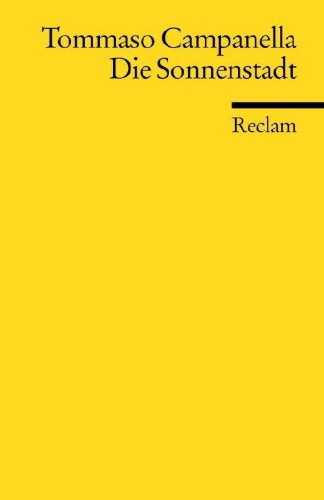 Buchcover und Innenansicht für das Buch: Die Sonnenstadt