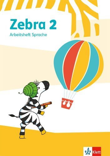 Buchcover und Innenansicht für das Buch: Zebra 2. Arbeitsheft Sprache