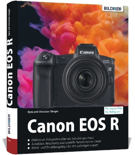 Buchcover und Innenansicht für das Buch: Canon EOS R - Für bessere Fotos von Anfang an