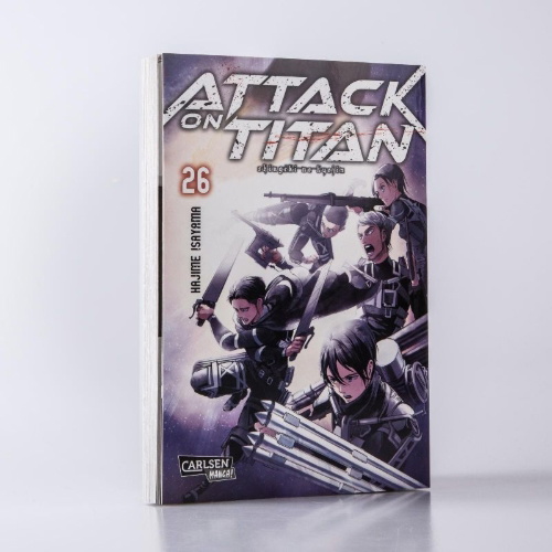 Buchcover und Innenansicht für das Buch: Shingeki no Kyojin