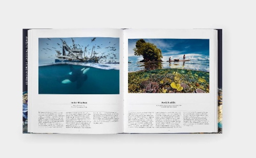 Buchcover und Innenansicht für das Buch: OZEANE - Die Welt der Meere