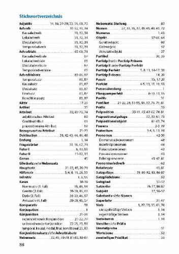 Buchcover und Innenansicht für das Buch: Grammatik 5. - 7. Klasse