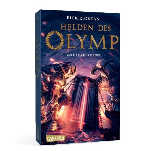 Buchcover und Innenansicht für das Buch: The Heroes of Olympus - The House of Hades