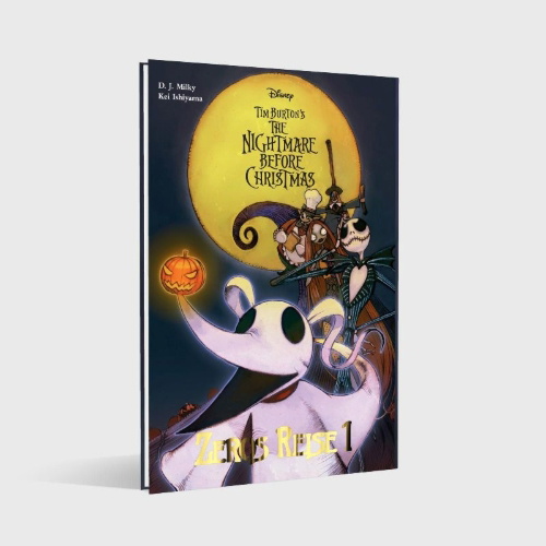 Buchcover und Innenansicht für das Buch: Tim Burton's The Nightmare Before Christmas