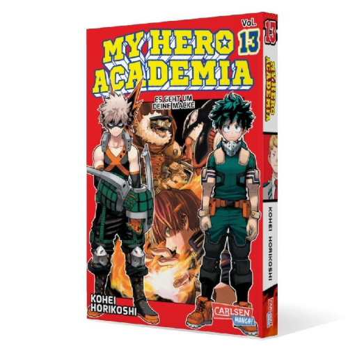 Buchcover und Innenansicht für das Buch: Boku no Hero Academia