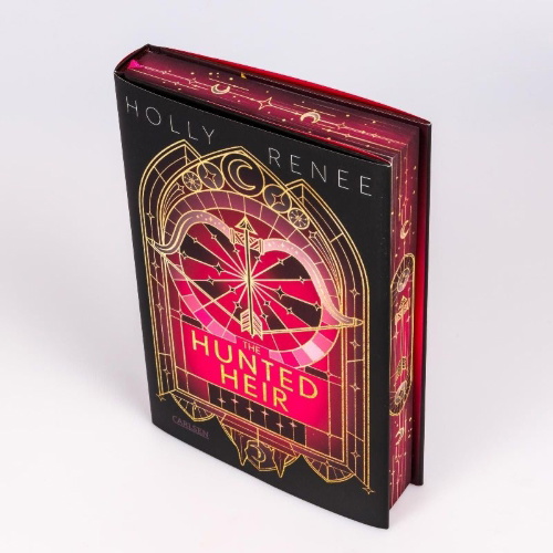 Buchcover und Innenansicht für das Buch: The Hunted Heir