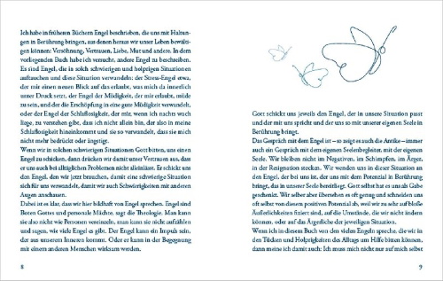 Buchcover und Innenansicht für das Buch: 33 Schutzengel für alle Fälle