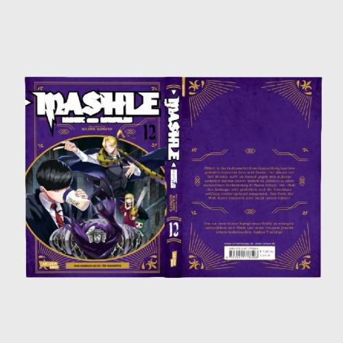 Buchcover und Innenansicht für das Buch: Mashle