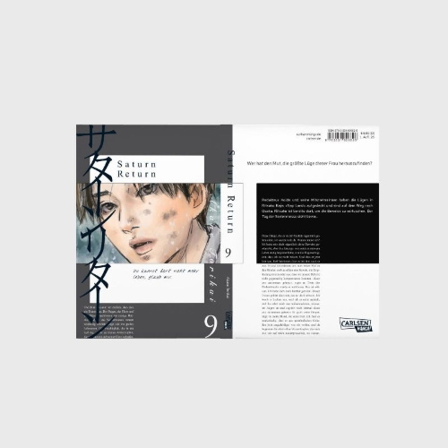 Buchcover und Innenansicht für das Buch: Saturn Return