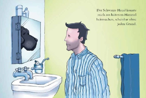 Buchcover und Innenansicht für das Buch: I Had A Black Dog