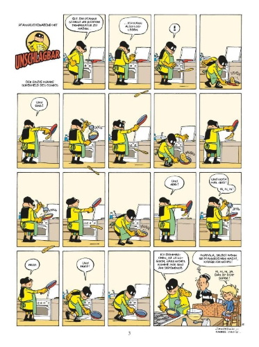 Buchcover und Innenansicht für das Buch: Unschlagbar! 3: Der Albtraum der Ganoven