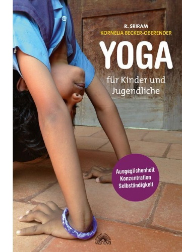 Buchcover und Innenansicht für das Buch: Yoga für Kinder und Jugendliche