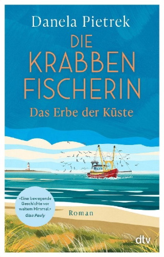 Buchcover und Innenansicht für das Buch: Die Krabbenfischerin - Das Erbe der Küste