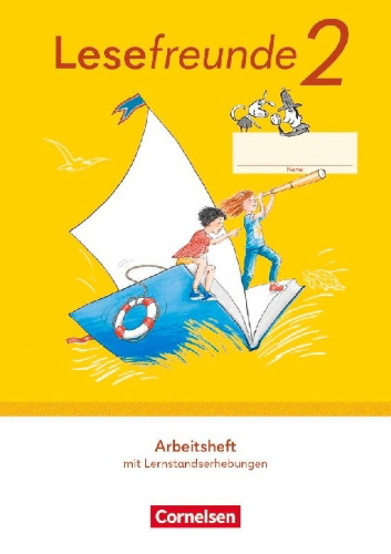 Buchcover und Innenansicht für das Buch: Lesefreunde 2. Schuljahr. Arbeitsheft - Östliche Bundesländer und Berlin