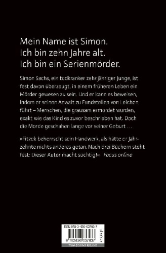 Buchcover und Innenansicht für das Buch: Das Kind