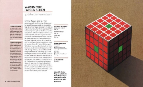 Buchcover und Innenansicht für das Buch: Das Gehirn in 30 Sekunden