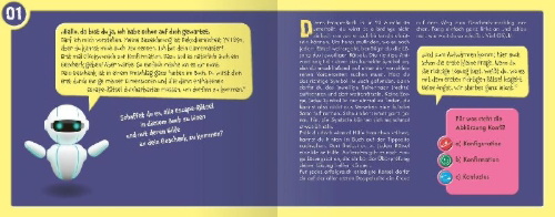 Buchcover und Innenansicht für das Buch: Der Konfi-Escape - 20 knifflige Rätsel