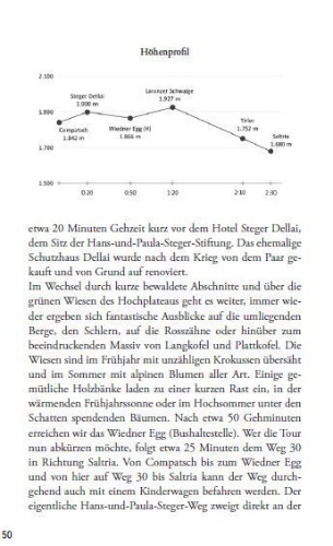 Buchcover und Innenansicht für das Buch: Gern zum Schlern