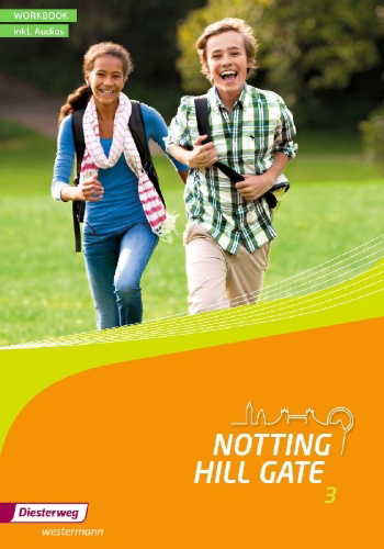 Buchcover und Innenansicht für das Buch: Notting Hill Gate 3. Workbook mit Audio-CD