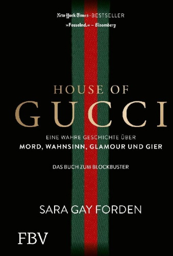 Buchcover und Innenansicht für das Buch: House of Gucci