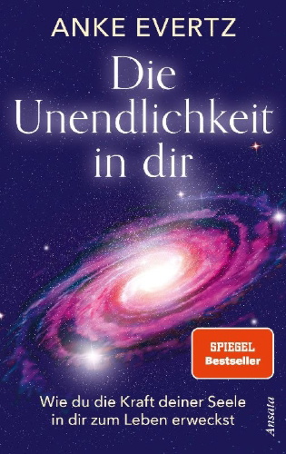 Buchcover und Innenansicht für das Buch: Die Unendlichkeit in dir