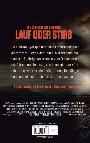 Buchcover und Innenansicht für das Buch: The Long Walk