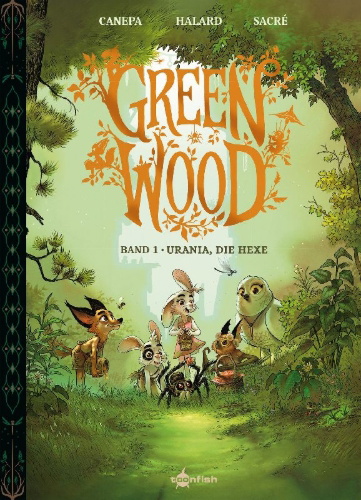 Buchcover und Innenansicht für das Buch: Au chant des grenouilles 1
