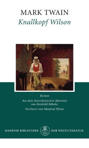 Buchcover und Innenansicht für das Buch: Pudd'nhead Wilson