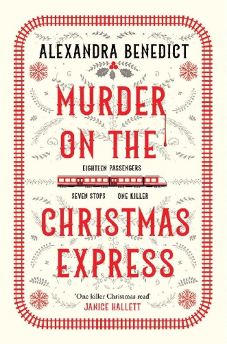 Buchcover und Innenansicht für das Buch: Murder On The Christmas Express