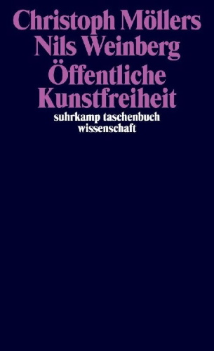 Buchcover und Innenansicht für das Buch: Öffentliche Kunstfreiheit