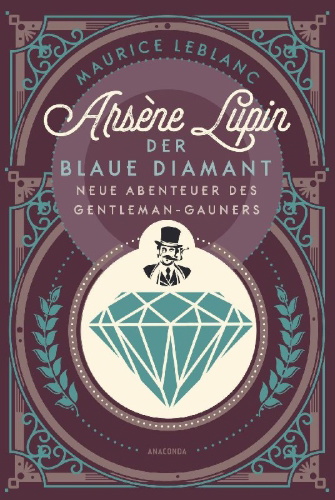 Buchcover und Innenansicht für das Buch: Arsène Lupin- La Dame Blonde & La Lampe Juive