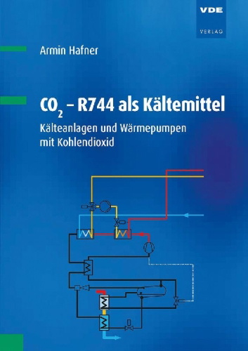 Buchcover und Innenansicht für das Buch: CO2 - R744 als Kältemittel