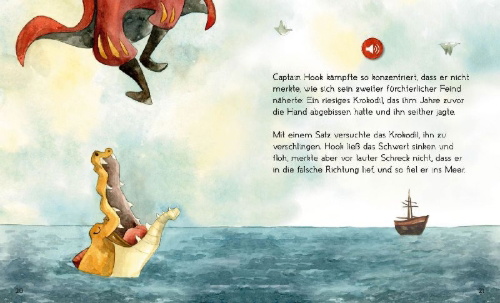 Buchcover und Innenansicht für das Buch: Peter Pan