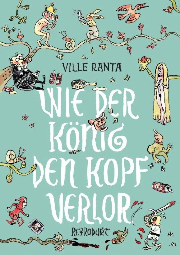 Buchcover und Innenansicht für das Buch: Wie der König den Kopf verlor