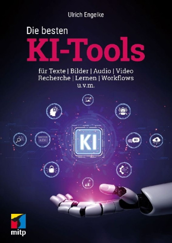 Buchcover und Innenansicht für das Buch: Die besten KI-Tools