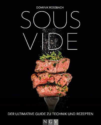 Buchcover und Innenansicht für das Buch: Sous-vide