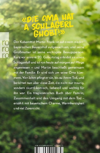 Buchcover und Innenansicht für das Buch: Oma, ich fahr schon mal den Rollstuhl vor!