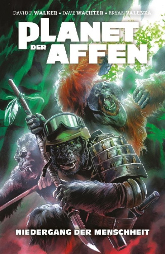 Buchcover und Innenansicht für das Buch: Planet of the Apes (2023) #1-#5