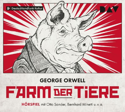 Buchcover und Innenansicht für das Buch: Farm der Tiere