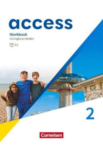 Buchcover und Innenansicht für das Buch: Access Band 2: 6. Schuljahr - Workbook