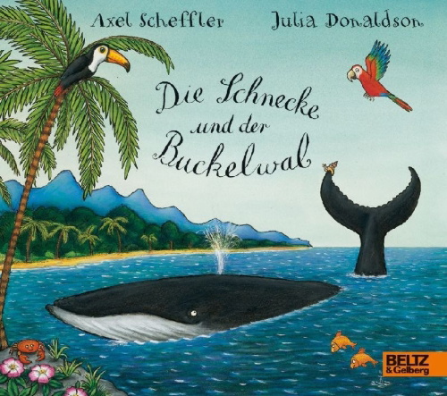 Buchcover und Innenansicht für das Buch: The Snail and the Whale (Board Book)