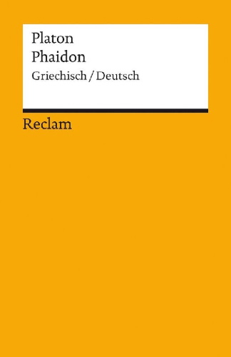 Buchcover und Innenansicht für das Buch: Phaidon. Griechisch/Deutsch